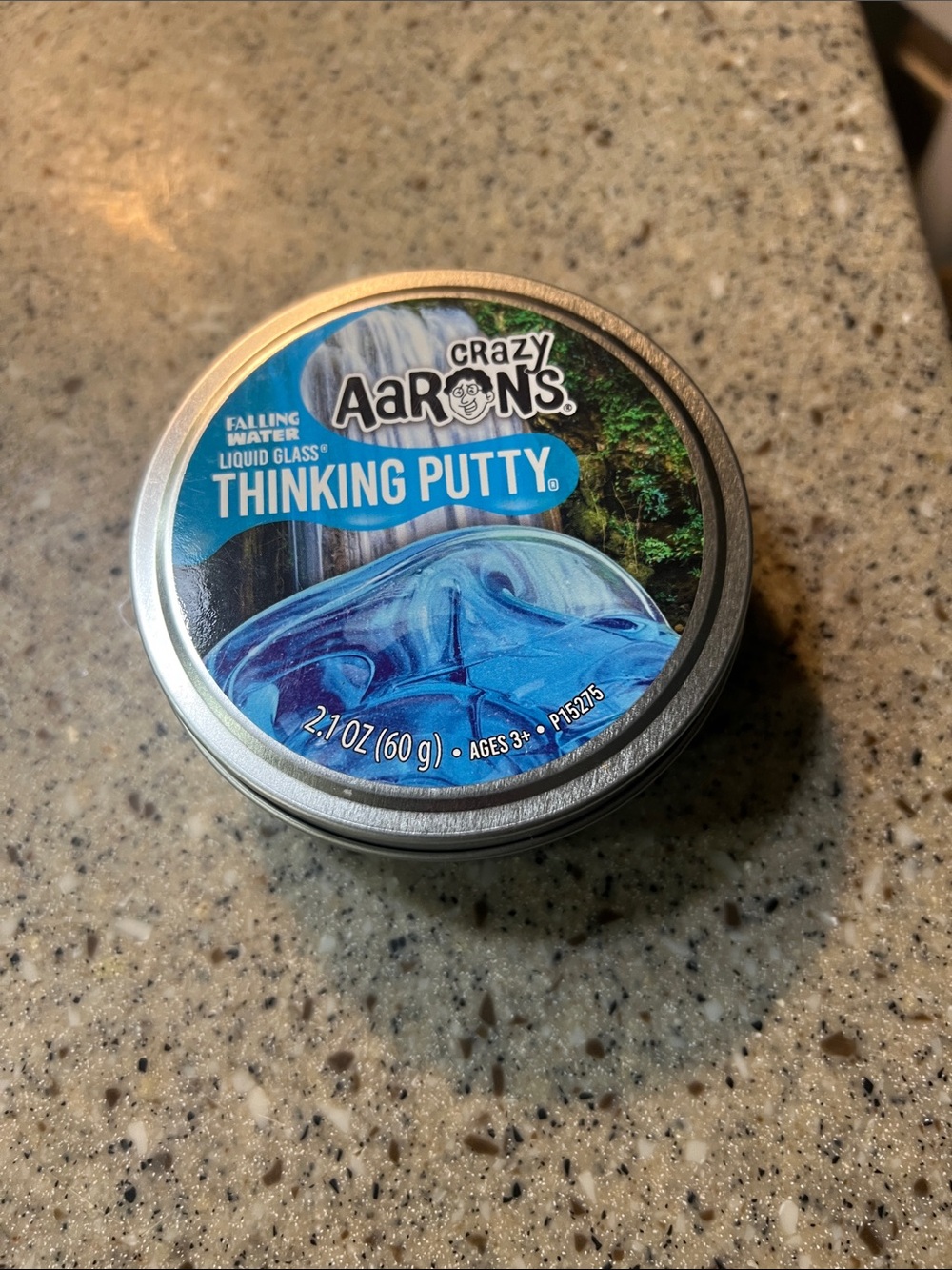 Thinking Putty - Falling Water Liquid Glass - Blue